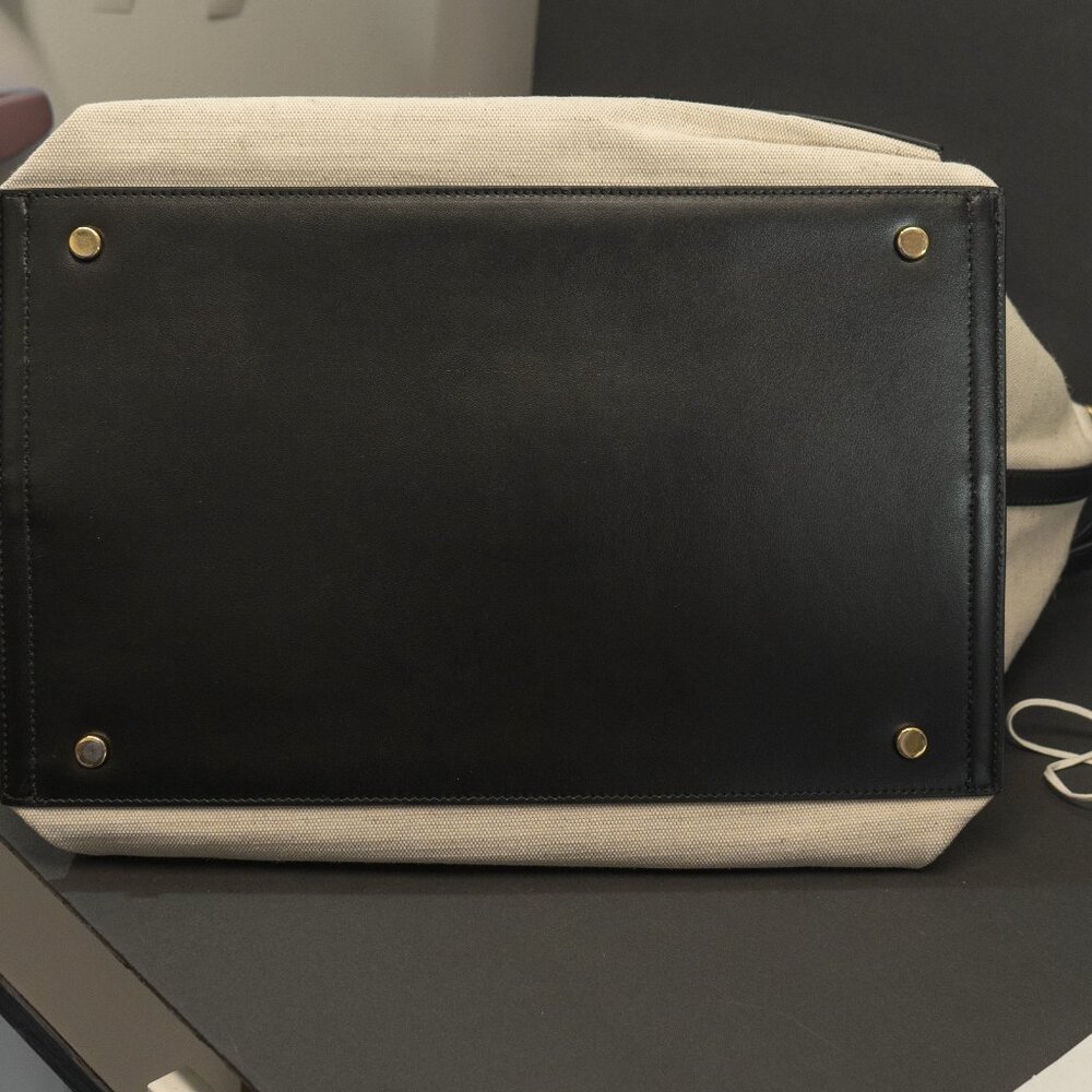 Jil Sander Wander Square Tote Bag Minimal Luxury Zipped Top Handle Large Purse - Picture 14 of 16
